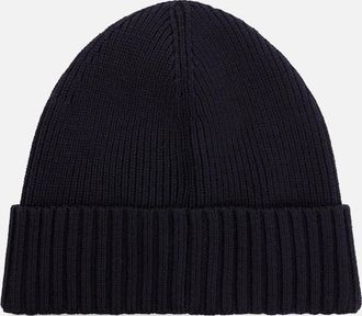 HUGO BOSS Mens BOSS Orange Fati Mens Beanie - Dark Blue 404 - Navy - Size: ONE size