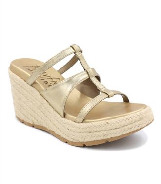 Blowfish Womens Bahia Rope Sandal In Gold