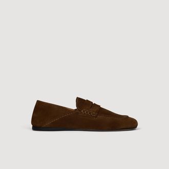 Sandro Suede loafers