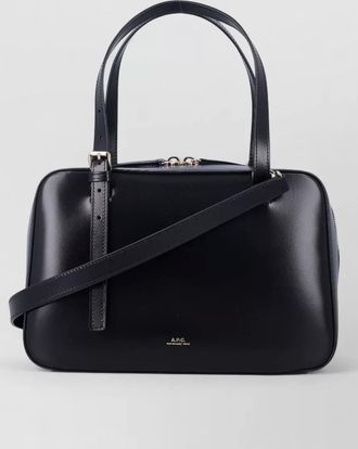 A.P.C. virginie box crossbody and satchel bag