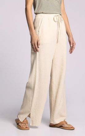 Thread & Supply Verna Wide Leg Pants in Bone at Nordstrom, Size Medium
