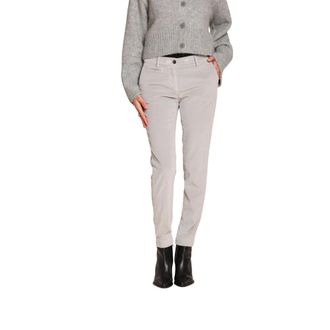 Mason's Dames, Broeken, Grijs, Maat: 2XS Corduroy