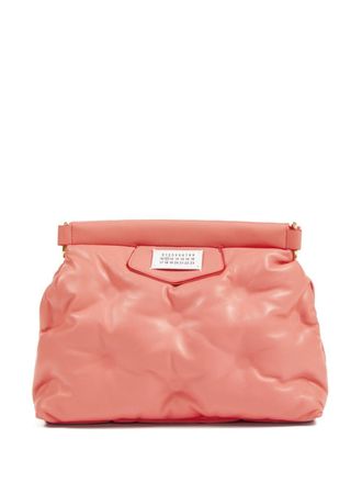 Maison Margiela small Glam Slam shoulder bag - unisex - Nylon/Nappa Leather - OS - Pink