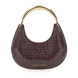 Elisabetta Franchi Handbags, female, Red, ONE SIZE, Small Hobo Bag