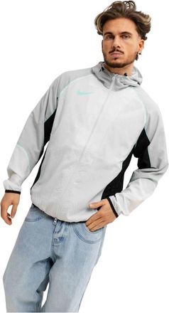 Nike Strike+ Waterafstotend Jack - Heren - Trainingsjackets - Grijs - M - Polyester - Fitness