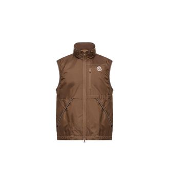 Moncler Moncler Ansiei Vest, Men, Brown, Size: 2