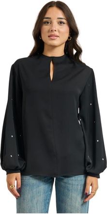 Jijil Mujer, Blusas y Camisas, Negro, Talla: XL