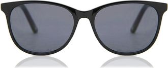 SmartBuy Collection Cat Eye Full Rim Plastic Womens Sunglasses Black Size 52 - Free Lenses - SmartBuy Collection