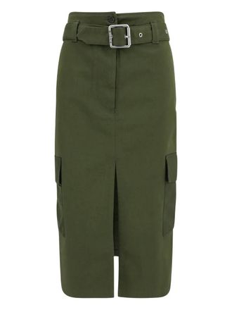 Pinko Cargo midi-rok - Groen