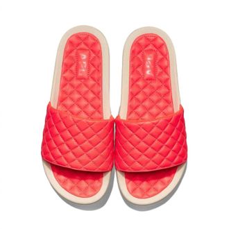 Athletic Propulsion Labs Womens Lusso Slide Sandal In Magma/pristine