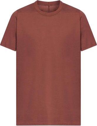 Rick Owens T-shirt girocollo a maniche corte - Rosso
