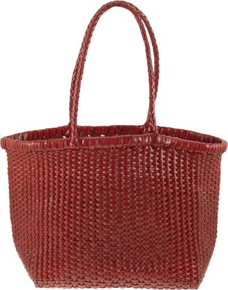 Dragon Weave Braided Leather Bag S