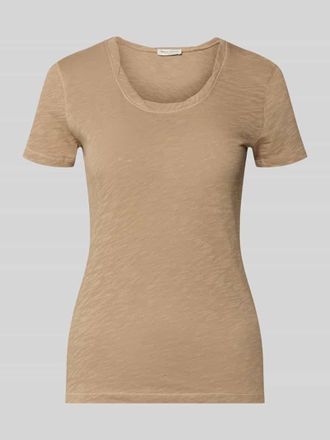 Marc O'Polo Regular Fit T-Shirt aus reiner Baumwolle in Beige, Gr&ouml;&szlig;e XXL