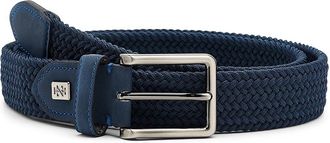 Izod Golf Stretch Braid Belt Mens Belts Navy : LG (38-40), Nylon