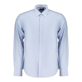 North Sails BD Long Sleeve Shirt - Heren - Casual Overhemden - Blauw - XL - Katoen - Overhemden