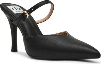 Dolce Vita Geanie Pointed Toe Pump in Black Smooth at Nordstrom Rack, Size 8.5
