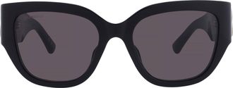 Balenciaga Square Ladies Sunglasses BB0323SK 006 55