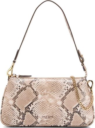 Cole Haan Willa Shoulder Bag in Matte Snake Print at Nordstrom Rack