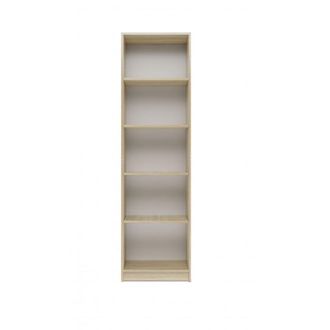 Hucoco Hucoco - Kaffi - Librer&iacute;a De Sal&oacute;n De Estilo Escandinavo - 50x30x181 - 5 Baldas - Librer&iacute;a