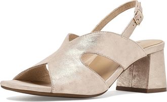 Vaneli Daffy Womens Sandals Champagne Lisa : 10.5 M (B), Leather