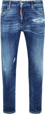 Dsquared2 Skater Blue Cotton Jeans