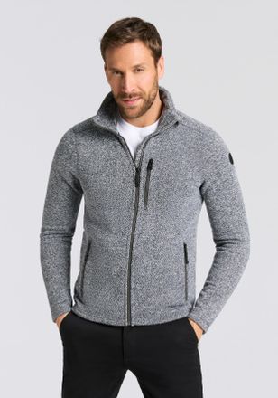 G.I.G.A. DX by killtec Strickfleecejacke GW 55 MN KNTFLC JCKT, Herren, Gr. 4XL, dunkelnavy, Obermaterial: 100% Polyester, G.I.G.A. DX BY KILLTEC, Jacken Strickfleecejacke