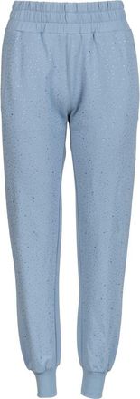 Generation Love Ruel Compact Crystal Sweatpants in Blue at Nordstrom, Size Medium 29