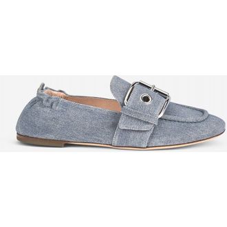 AGL Maya Embellished Loafer in Denim Effect at Nordstrom, Size 38.5