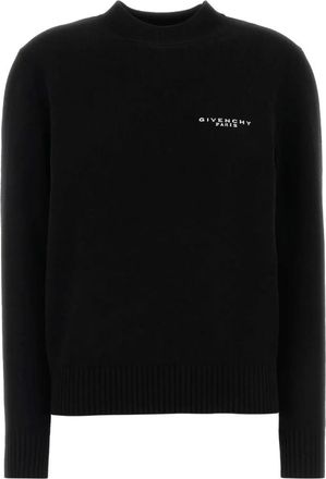 Givenchy Small Sweater met Ronde Hals - Dames - Ronde hals truien - Zwart - S - Truien & Vesten