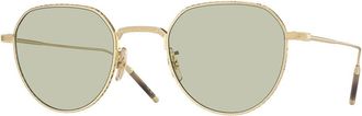 Oliver Peoples OV1298T TK-4 5311 Mens Sunglasses Gold Size 47