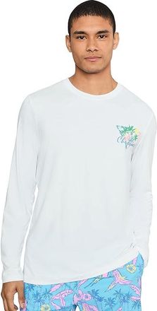 Chubbies Chubbies The Tacking Toward (sun Crewneck) Mens T Shirt Optic White : 2XL, Polyester