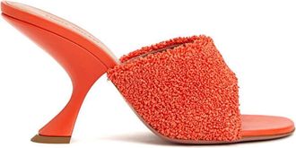 Amina Muaddi Tangerine Muiltjes voor vrouwen - Dames - Muiltjes - Oranje - 36 EU - Schoenen
