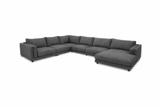 Schubiger M&ouml;bel Ecksofa Larry Basic B: 325 cm