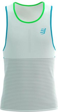 Compressport Pro Racing Singlet Laufshirt f&uuml;r Herren | grau