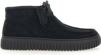 Clarks Torhill Hi - Heren - Veterlaarzen - Zwart - 43 1/2 EU - Su&egrave;de - Schoenen