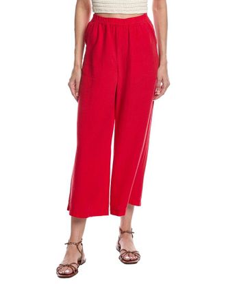 Splendid Palazzo Linen-Blend Pant