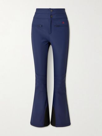 Perfect Moment Pantaloni Da Sci Bootcut Con Logo Ricamato Aurora - Blu