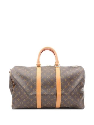 Louis Vuitton 2008 Keepall 45 Boston bag - Brown