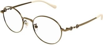 Gucci Stijlvolle OJ Model Zonnebril - unisex - Brillen - Geel - 50 MM - Accessoires