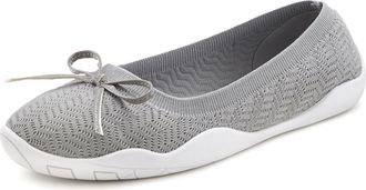 Lascana Sneaker Ballerinas Slipper, Halbschuh, ultraleicht zum Reinschlüpfen VEGAN