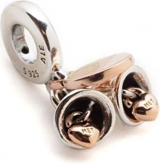 Pandora Wedding Bells Double Dangle - Dames - Sieraden - Roze - ONE Size - Accessoires