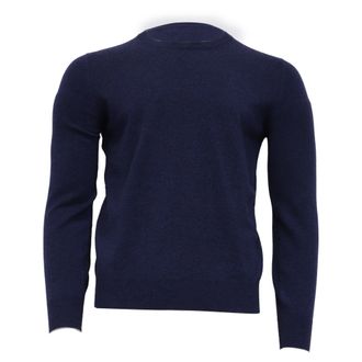Brunello Cucinelli Sweater in Navy Blue Cashmere