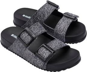 Melissa Cozy Lover Slide Sandal in Black Jeans at Nordstrom Rack, Size 10
