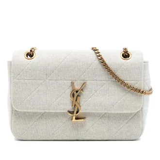 Saint Laurent Pre-owned Saint Laurent Medium Jersey Wool Patchwork Jamie Crossbody Ladies ACZ91RN5ATIUUZKM