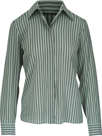 Michael Kors Camicia a righe - Verde