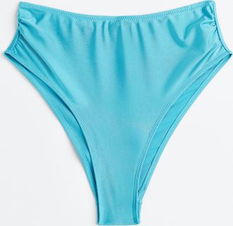 H&M Bikinihose Brazilian - Turquoise
