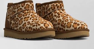 UGG leopard-print ankle boots