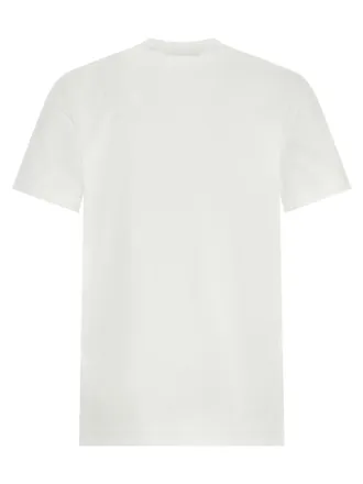 Versace Logo-Printed Cotton T-Shirt - White