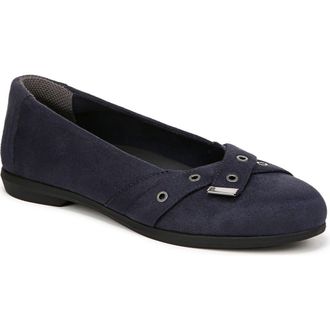 Life Stride Kira Grommet Strap Flat in Navy Blazer at Nordstrom Rack, Size 9.5