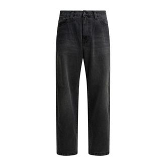 Carhartt Work in Progress Heren, Jeans, Zwart, Maat: W28 Katoen